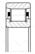 Подшипник N 2322MPB/P 6Q 6 размер 110x240x80 от производителя  SKF