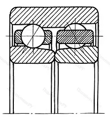 Модификация подшипника 3086304Г размер 20x52x22,2