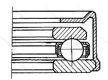 Модификация подшипника 588911С23 
