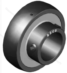 Высокотемпературный корпусной подшипник UC 215 BHTS ZZ GR CG 350° BECO в Рязани