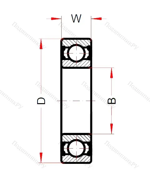 Высокотемпературный  подшипник 6005 BHTS ZZ 280°