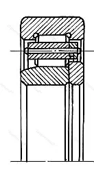 Модификация подшипника 232822Л1М размер 110x215x76 от производителя  ЕПК