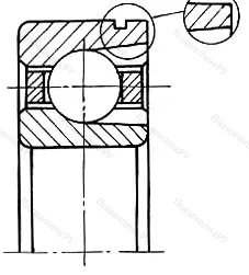 Подшипник 6313NTA/P 53Q 6 размер 65x140x33 от производителя  SKF