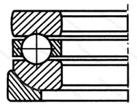 Подшипник  18226 (53226+U 226) 