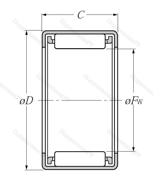 Игольчатый подшипник