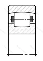 Модификация подшипника 23508 размер 40x80x23 от производителя  ГПЗ-11