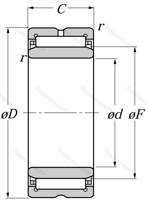 Игольчатый подшипник