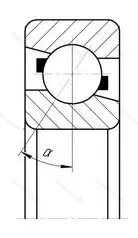 Подшипник B 7205E.TRA.P 5. размер 25x52x15