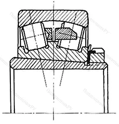 Модификация подшипника 30-3013744 размер 220x400x128/172