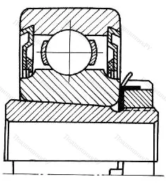 Модификация подшипника 380088КС9 размер 8x22x7,3/8 от производителя  ГПЗ-4