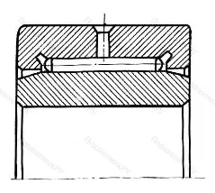 Модификация подшипника 4074915 размер 75x105x30 ГПЗ-3