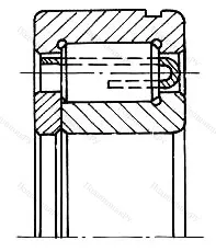 Модификация подшипника 692409 размер 45x120x29