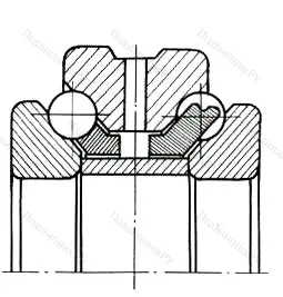 Модификация подшипника 2-178828Л1 размер 140x210x84