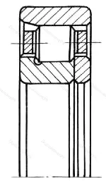 Модификация подшипника 142314М1 размер 70x150x35 ГПЗ-10 от производителя  ГПЗ-10
