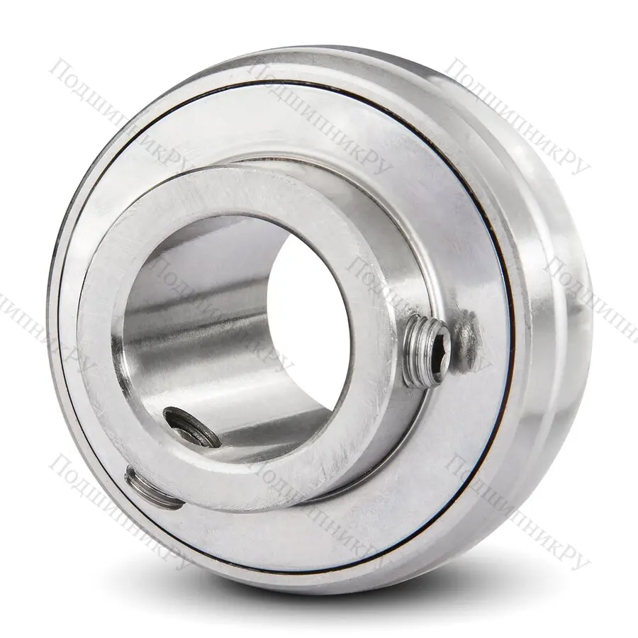 Радиальный шарикоподшипник из нержавеющей стали SS UC 202 - Вал 15мм