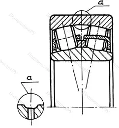 Модификация подшипника 53509 размер 45x85x23 ГПЗ-34