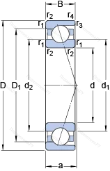 Подшипник 7032 CD/HCP 4A в Рязани