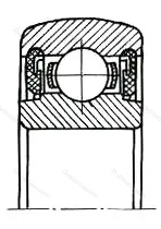 Модификация подшипника 6-1580211А размер 55x100x23