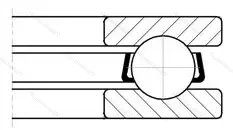 Модификация подшипника С8-8420Л размер 100x210x85