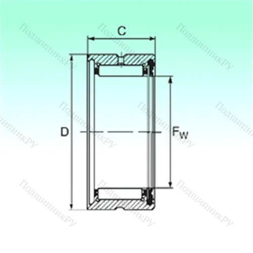 Подшипник игольчатый радиальный RNA 4909 RS