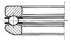 Подшипник  53420 (28420) размер 100x210x90