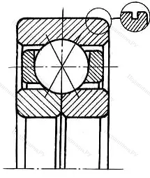 Модификация подшипника 6-1176864Л1 