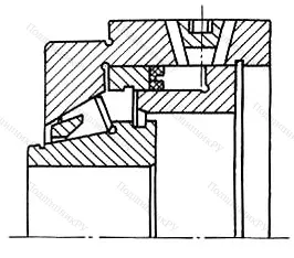 Подшипник  117216 размер 80x140x28,25