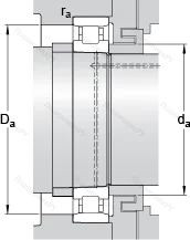 Подшипник N 1008 KTNHA/HC 5SP