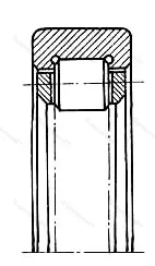 Модификация подшипника 2320МШ1 размер 100x215x47 2320МШ1