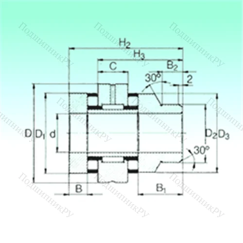 Подшипник комбинированный ZARN 60120 L TN