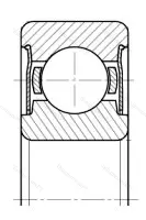 Подшипник 6205-2ZP 5 размер 25x52x15 от производителя  SKF