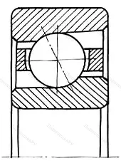 Модификация подшипника 2В0-26315Л размер 75x160x37