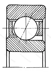 Модификация подшипника 4-76258ЮТП размер 8x25x2,8/3