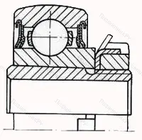 Модификация подшипника 1680206К7Т2С17 размер 30x72x20/35 от производителя  ГПЗ-8