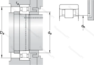Подшипник N 1014 KPHA/HC 5SP