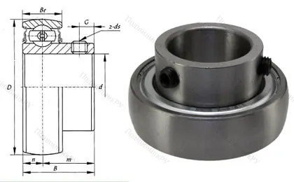 Корпусный подшипник SB 207 в Рязани