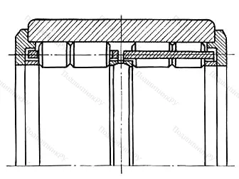 Подшипник  472813 размер 65x120x88 от производителя  ГПЗ-1