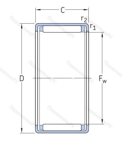 Игольчатый подшипник