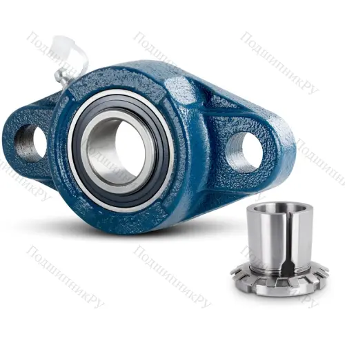 Подшипниковый узел UKFL 212+H 2312 - Вал: 55 мм