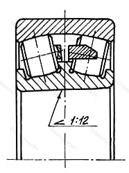 Модификация подшипника 113617 размер 85x180x60 ГПЗ-11 от производителя  ГПЗ-11