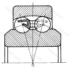Подшипник  961066 размер 6x22x11/7 от производителя  ГПЗ-5
