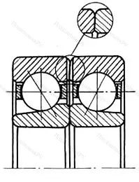 Подшипник  336320 размер 100x215x94 от производителя  ГПЗ-4