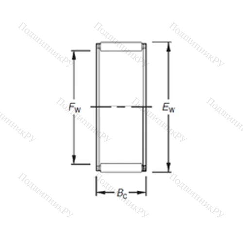 Подшипник игольчатый радиальный K 65X 70X 20H