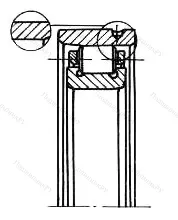 Модификация подшипника 6-1272924Р2 размер 120x165x27