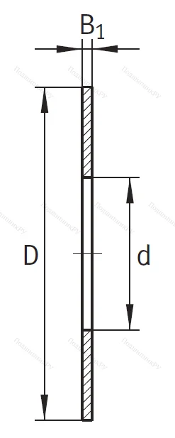 Игольчатый подшипник упорное кольцо AS 4060