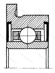 Подшипник WOBF 93ZZ 