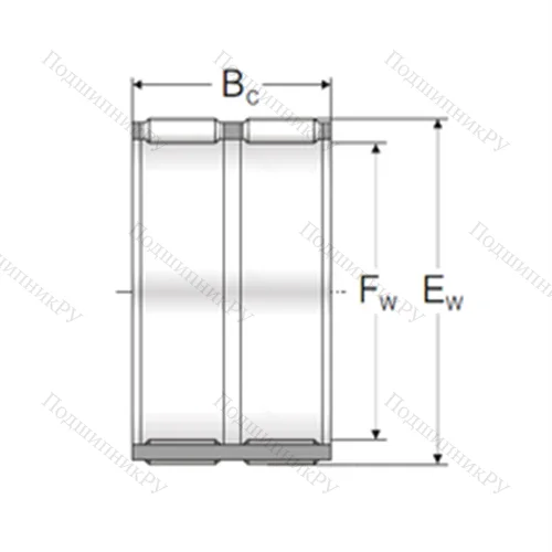 Подшипник игольчатый радиальный K 75X 83X 40ZW