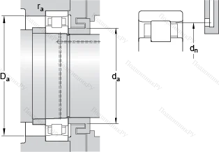 Подшипник N 1014 KTN/HC 5SP