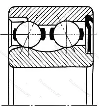 Модификация подшипника 3756206 размер 30x62x24