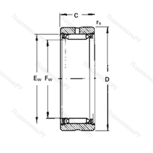Подшипник игольчатый радиальный RNA 2015